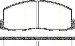 Triscan 811042125 Brake pads Triscan 811042125 Brake pads