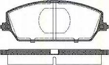 Triscan 811069009 Колодки гальмівні Triscan 811069009 Колодки гальмівні