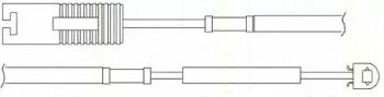 Triscan 811517001 Датчик зносу гальмівних колодок Triscan 811517001 Датчик зносу гальмівних колодок