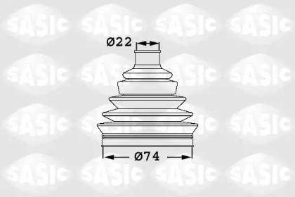 Sasic 1906004 Dust boot kit axle joint Sasic 1906004 Dust boot kit axle joint