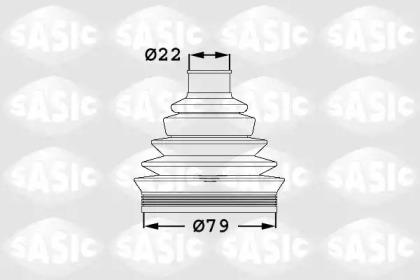 Sasic 1906008 Dust boot kit axle joint