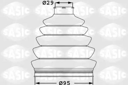 Sasic 1906027 Пильник привідного валу Sasic 1906027 Пильник привідного валу