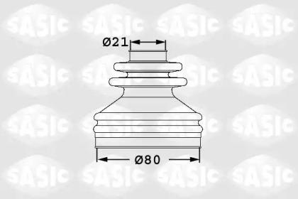 Sasic 1906029 Dust boot kit axle joint