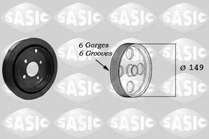 Sasic 2150018 Шкив коленвала
