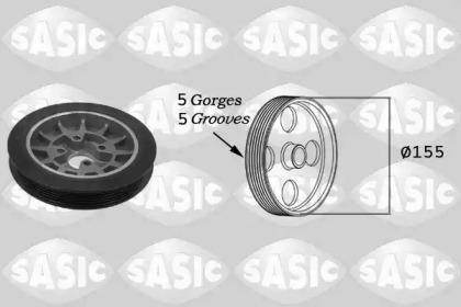 Sasic 2156007 Шків колінвала Sasic 2156007 Шків колінвала