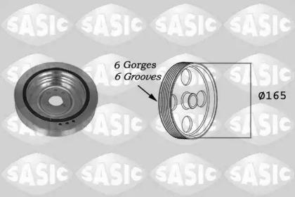 Sasic 2156014 Шків колінвала Sasic 2156014 Шків колінвала
