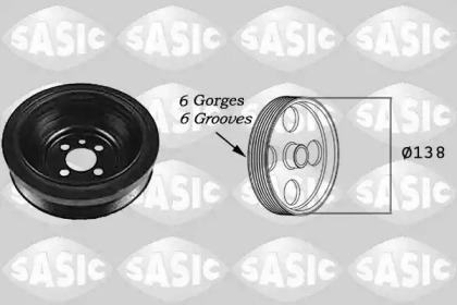 Sasic 2156021 Шків колінвала Sasic 2156021 Шків колінвала
