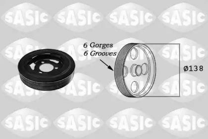Sasic 2156025 Шків колінвала Sasic 2156025 Шків колінвала