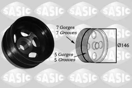 Sasic 2156069 Шків колінвала Sasic 2156069 Шків колінвала
