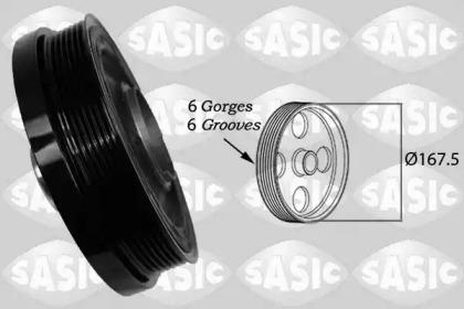 Sasic 2156078 Шкив коленвала Sasic 2156078 Шкив коленвала