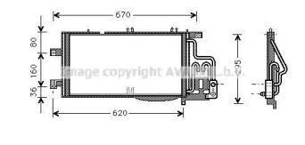 Ava OLA5310D Випаровувач кондиціонера