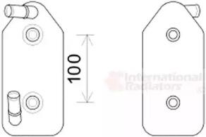 Van Wezel 03003356 Радиатор масляный