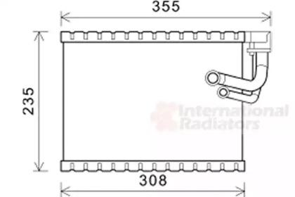 Van Wezel 0300V326 Конденсер