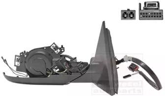 Van Wezel 0307860 Outer mirror assy