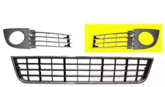 Van Wezel 0317593 Решетка бампера Van Wezel 0317593 Решетка бампера