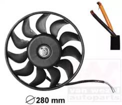 Van Wezel 0318746 Fan and motor assy Van Wezel 0318746 Fan and motor assy