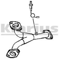 Klarius 301867 Випускна труба відпрацьованих газів