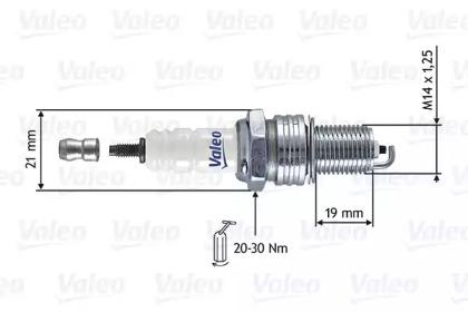Valeo 246896 Spark plug