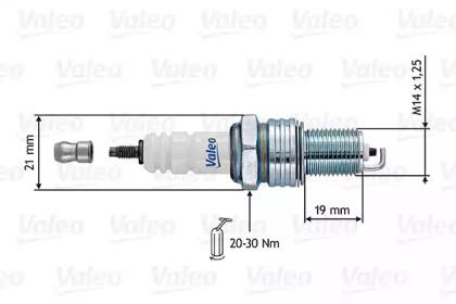 Valeo 246914 Свічка запалювання Valeo 246914 Свічка запалювання