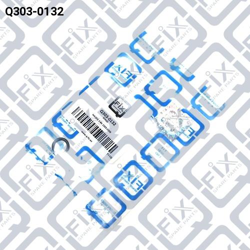 Q-FIX Q303-0132 Кольцо уплотнительное топливной форсунки