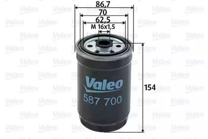 Valeo 587700 Fuel filter