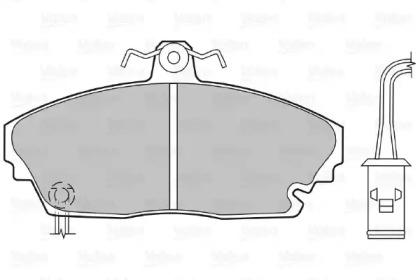 Valeo 598227 Brake pads Valeo 598227 Brake pads