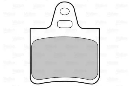 Valeo 598292 Колодки гальмівні Valeo 598292 Колодки гальмівні