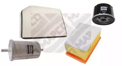Mapco 68109 Комплект фільтрів паливний мастила повітряний Mapco 68109 Комплект фільтрів паливний мастила повітряний