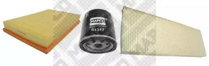 Mapco 68711 Комплект фільтрів паливний мастила повітряний Mapco 68711 Комплект фільтрів паливний мастила повітряний
