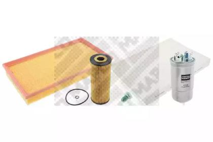 Mapco 68803 Комплект фільтрів паливний мастила повітряний
