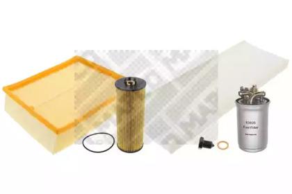 Mapco 68808 Комплект фільтрів паливний мастила повітряний Mapco 68808 Комплект фільтрів паливний мастила повітряний