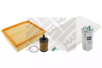 Mapco 68823 Комплект фільтрів паливний мастила повітряний Mapco 68823 Комплект фільтрів паливний мастила повітряний