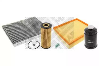 Mapco 68904 Комплект фільтрів паливний мастила повітряний