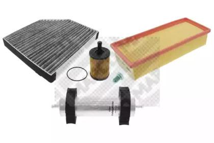 Mapco 68909 Комплект фільтрів паливний мастила повітряний Mapco 68909 Комплект фільтрів паливний мастила повітряний