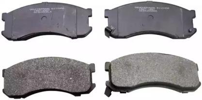 Denckermann B110406 Колодки гальмівні Denckermann B110406 Колодки гальмівні