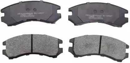Denckermann B110567 Brake pads Denckermann B110567 Brake pads