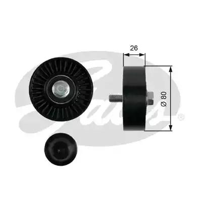 Gates T36367 Ролик направляючий