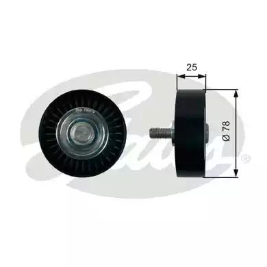 Gates T36412 Ролик натяжной