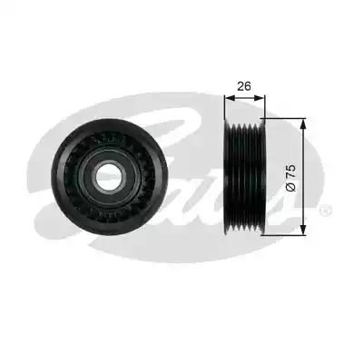 Gates T36476 Ролик натяжной Gates T36476 Ролик натяжной