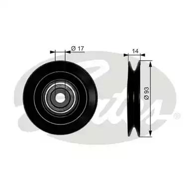 Gates T38003 Ролик направляючий Gates T38003 Ролик направляючий