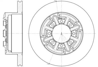 Roadhouse 6420.00 Brake disc Roadhouse 6420.00 Brake disc