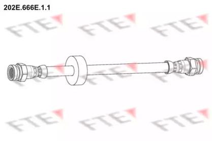FTE 202E.666E.1.1 Hose assy brake FTE 202E.666E.1.1 Hose assy brake