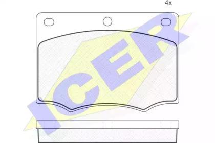 Icer 180259 Brake pads