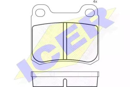 Icer 180420 Brake pads Icer 180420 Brake pads