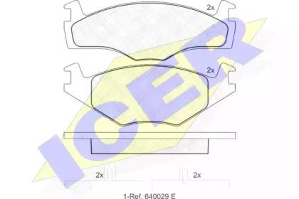 Icer 181048 Brake pads Icer 181048 Brake pads
