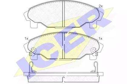 Icer 181340 Brake pads Icer 181340 Brake pads