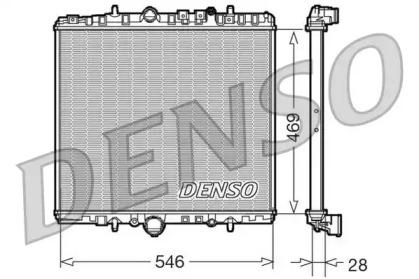 Denso DRM07061 Радіатор охолодження двигуна