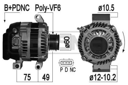 ERA (Messmer) 209349 Alternator assy