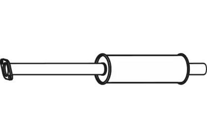 Fenno P23026 Muffler assy front Fenno P23026 Muffler assy front