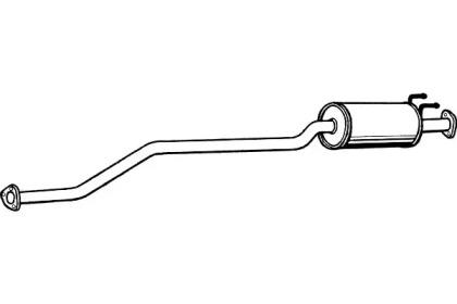 Fenno P2745 Muffler assy front Fenno P2745 Muffler assy front